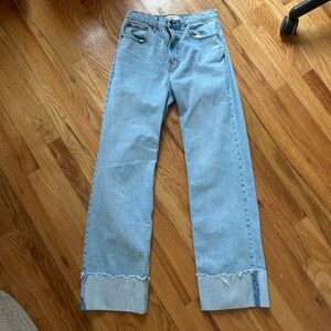 Abercrombie & Fitch Light Blue Straight Leg Jeans